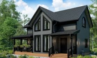 Проекты каркасных домов с террасой от 3607 рублей | Строй-Урй